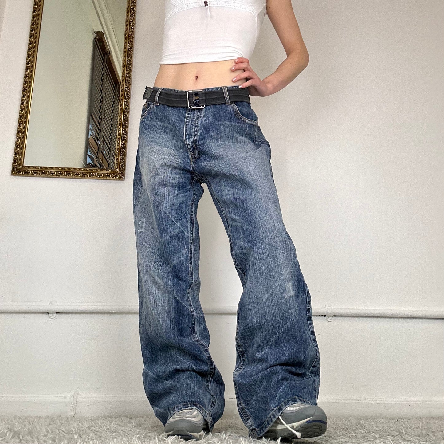 90s wide leg jeans