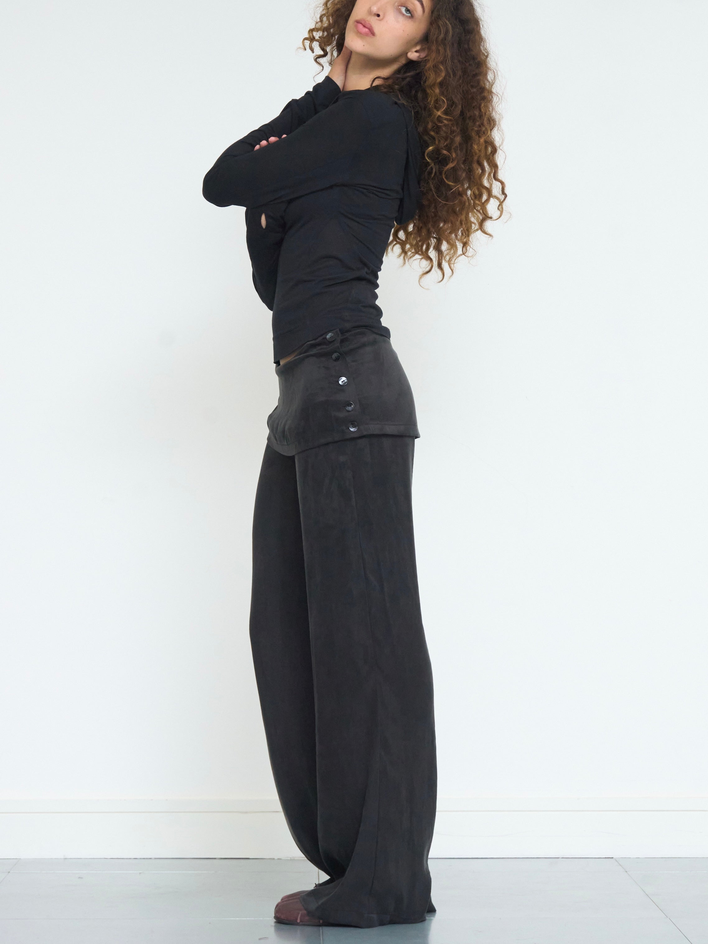 shay trouser - black