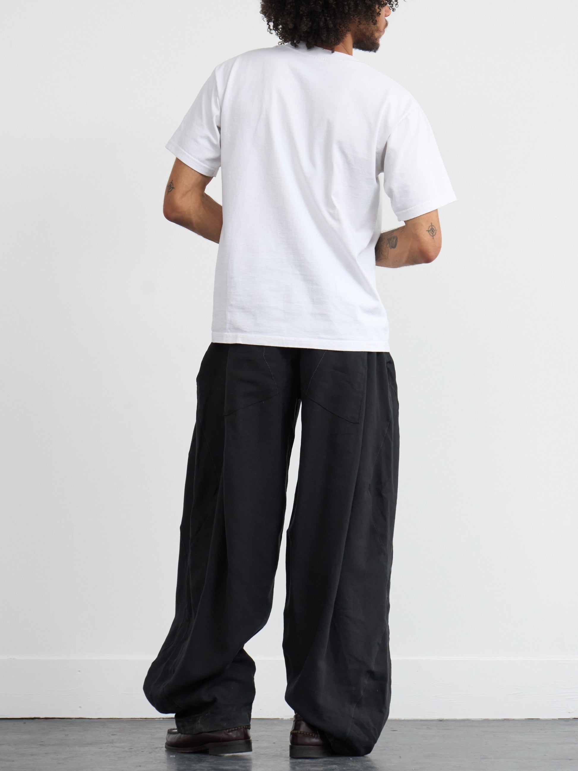 lumi trouser - black