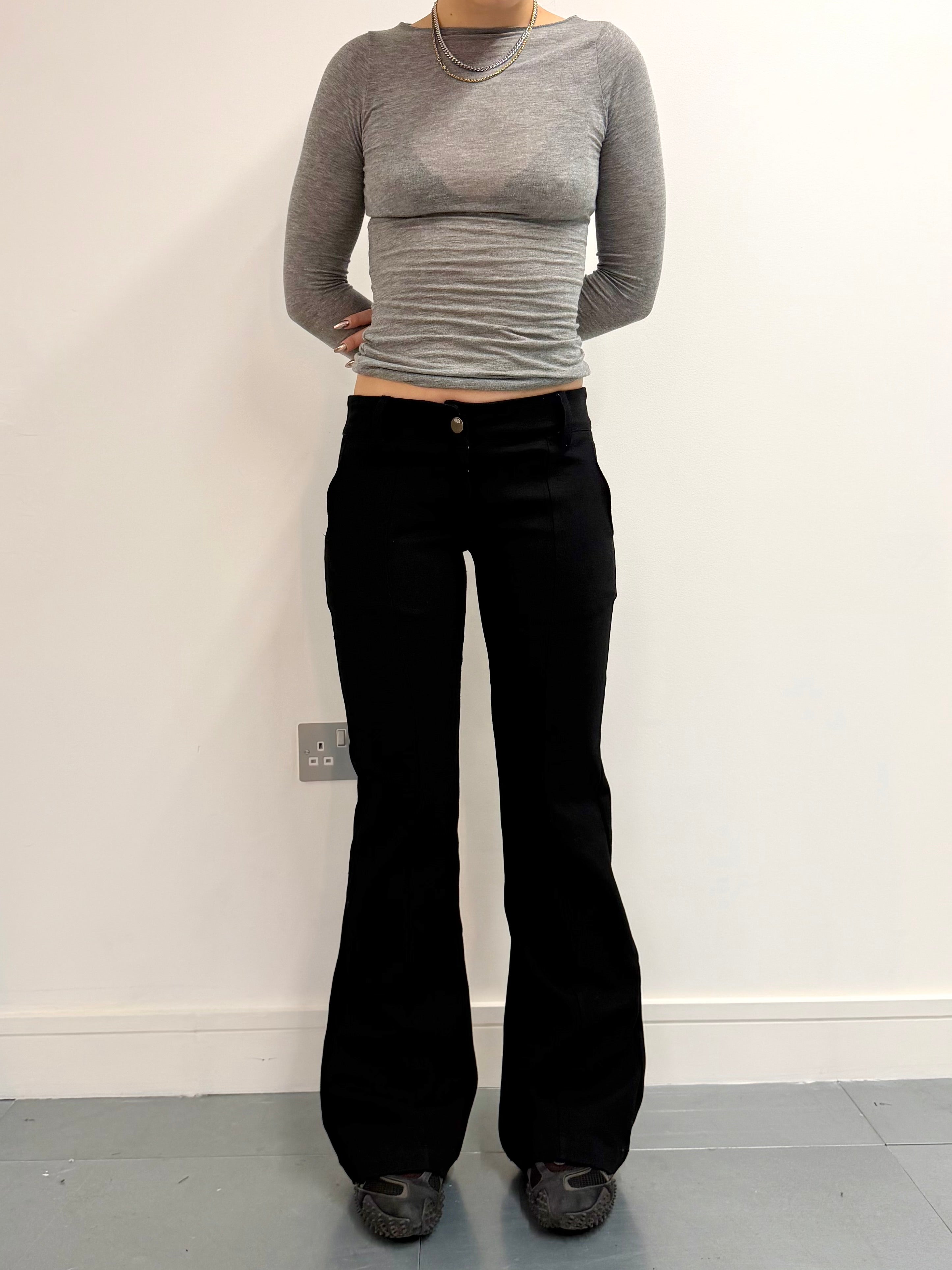 SAMPLE frankie jean - black denim