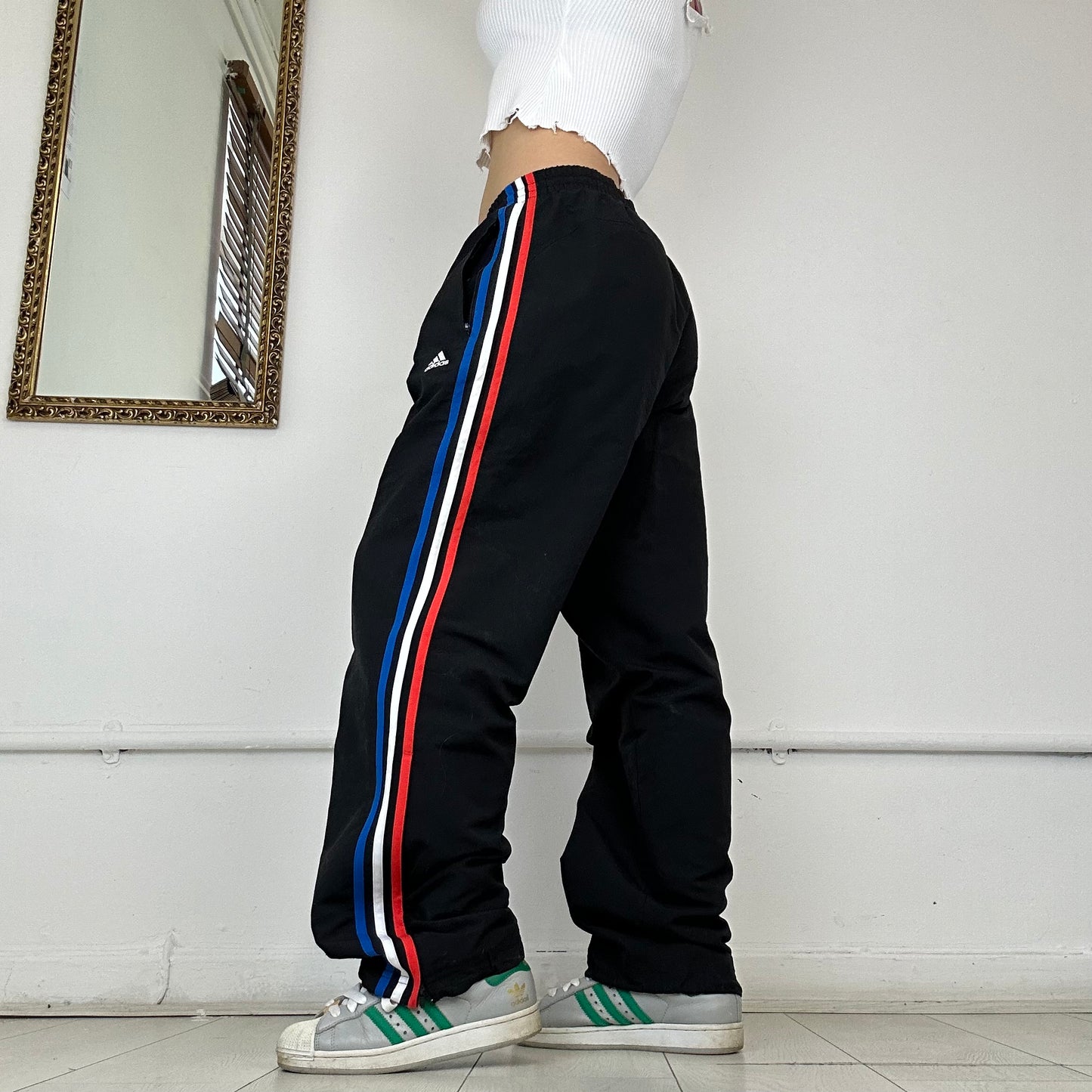 adidas three stripe tracksuit bottoms