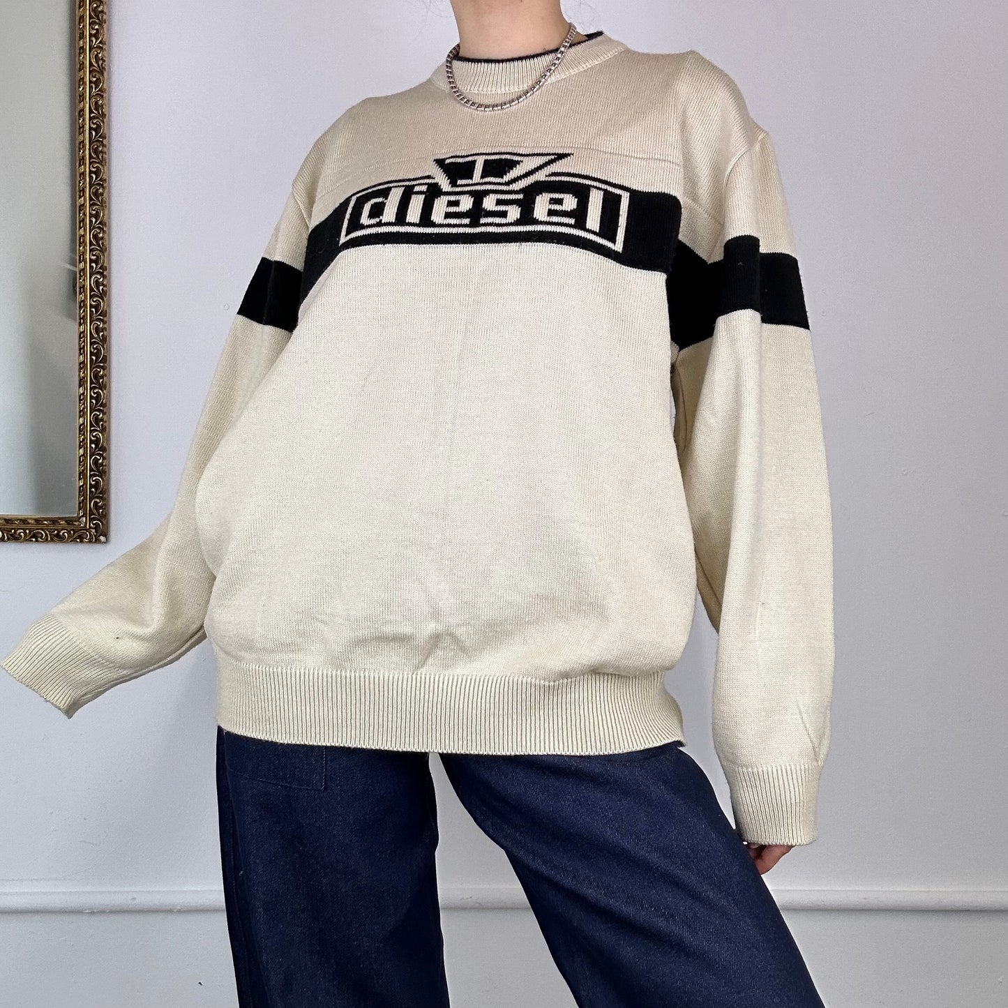 vintage diesel knitted jumper