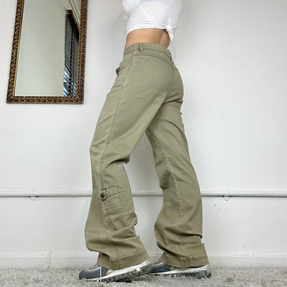 2000's wide leg cargo trousers