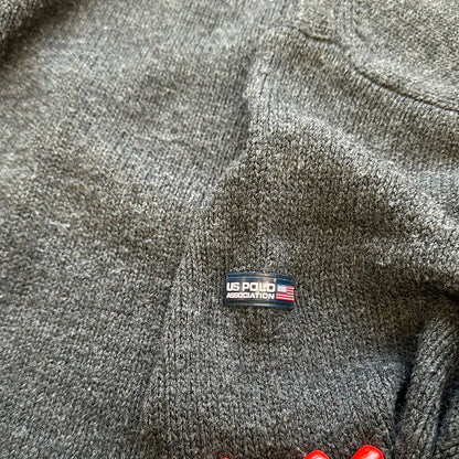 vintage us polo knitted jumper