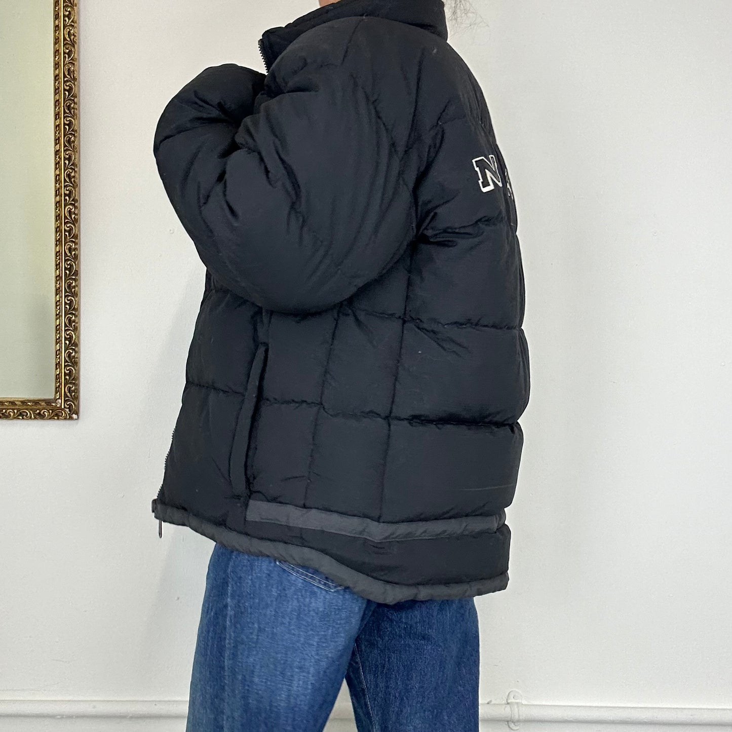 vintage nike puffer coat