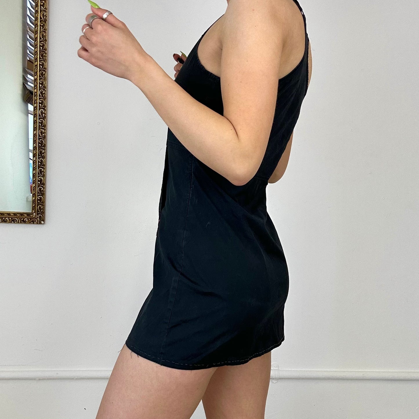 90’s replay black mini dress