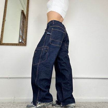 90’s fubu baggy cargo jeans