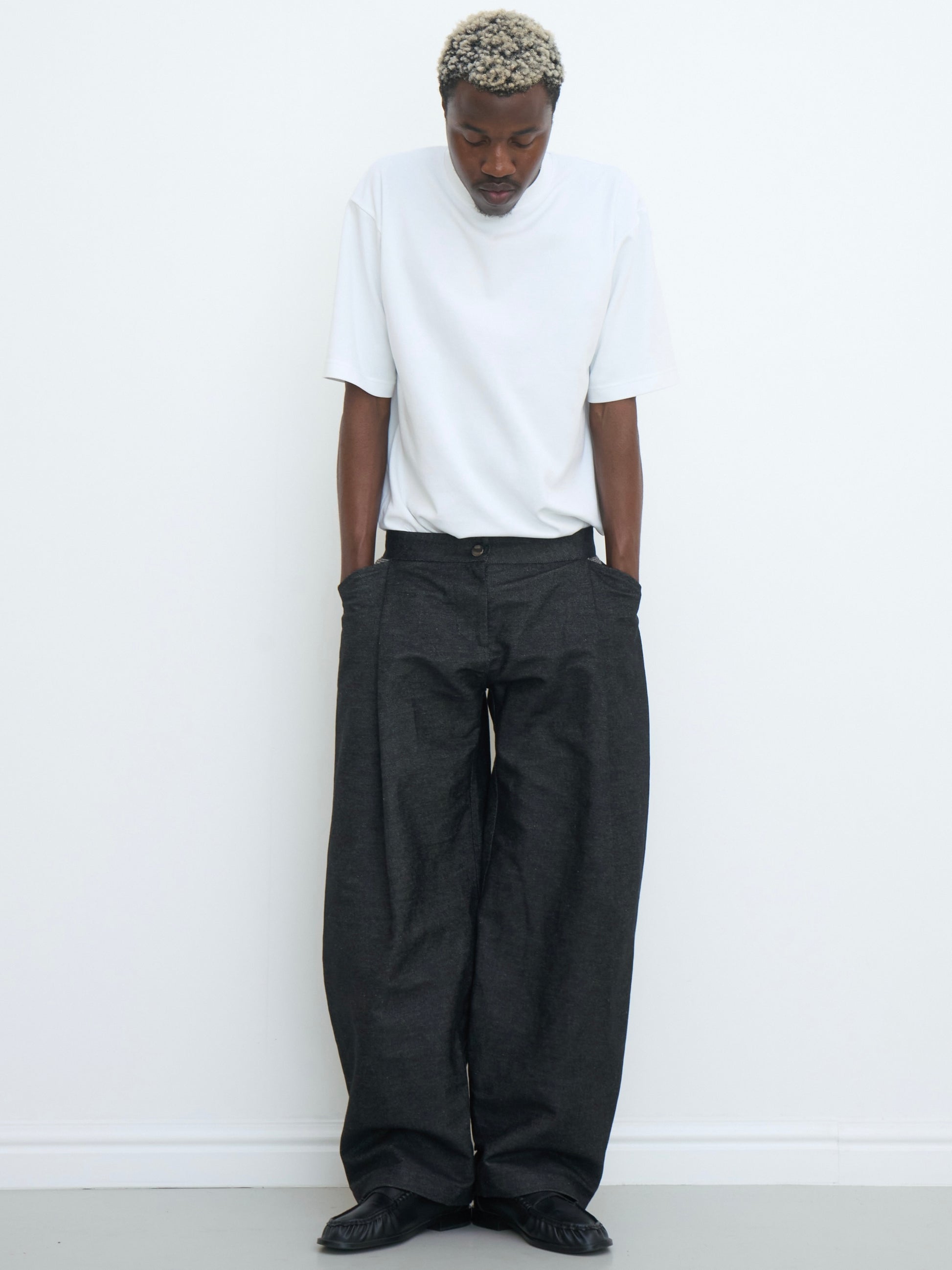 marlowe jean - dark grey denim