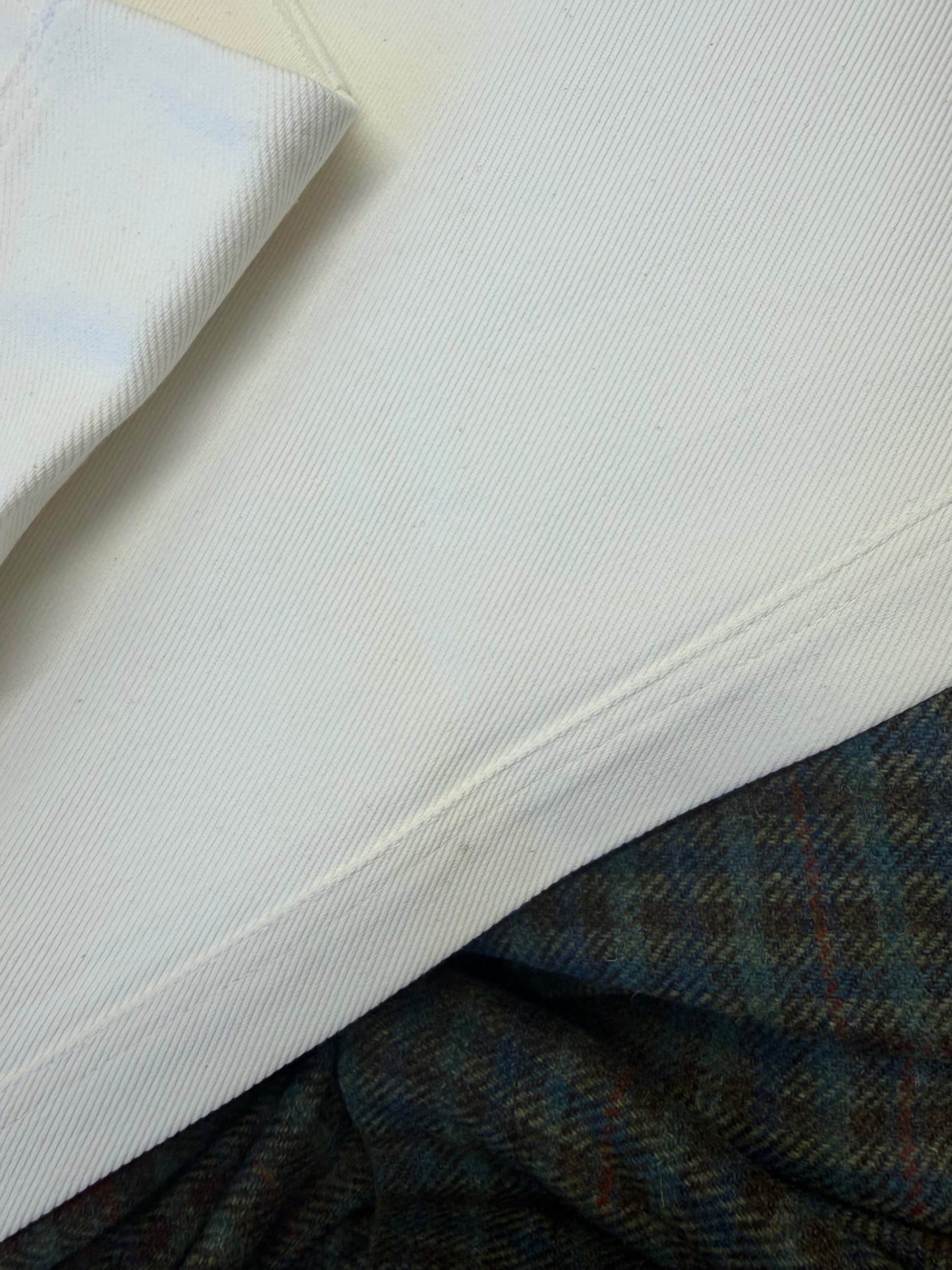 SAMPLE  cameron jean - white denim