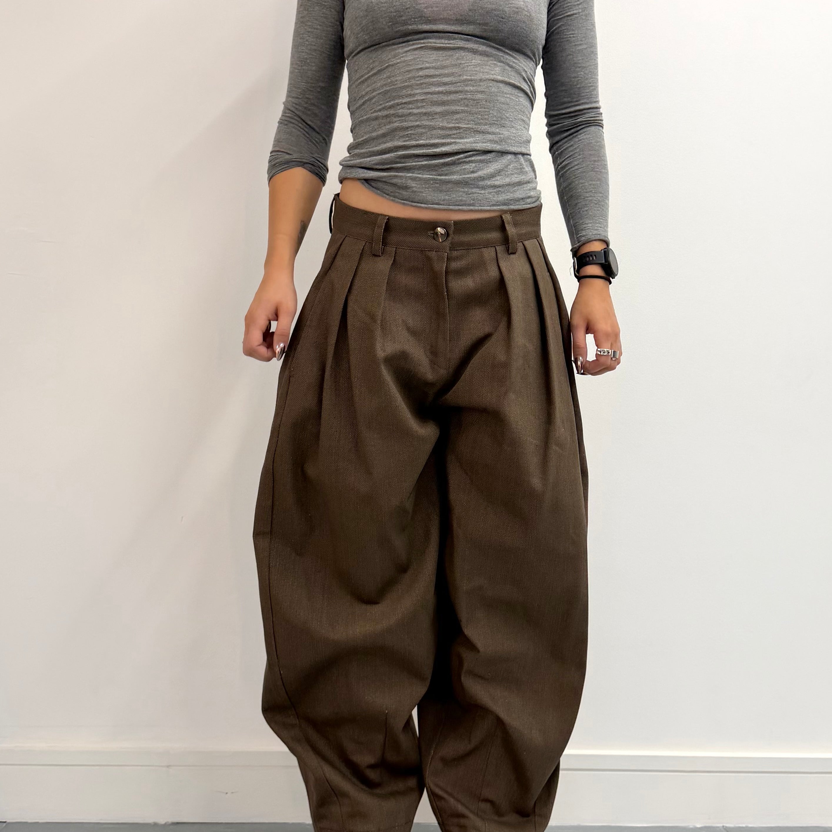 SAMPLE barrel jean - khaki denim