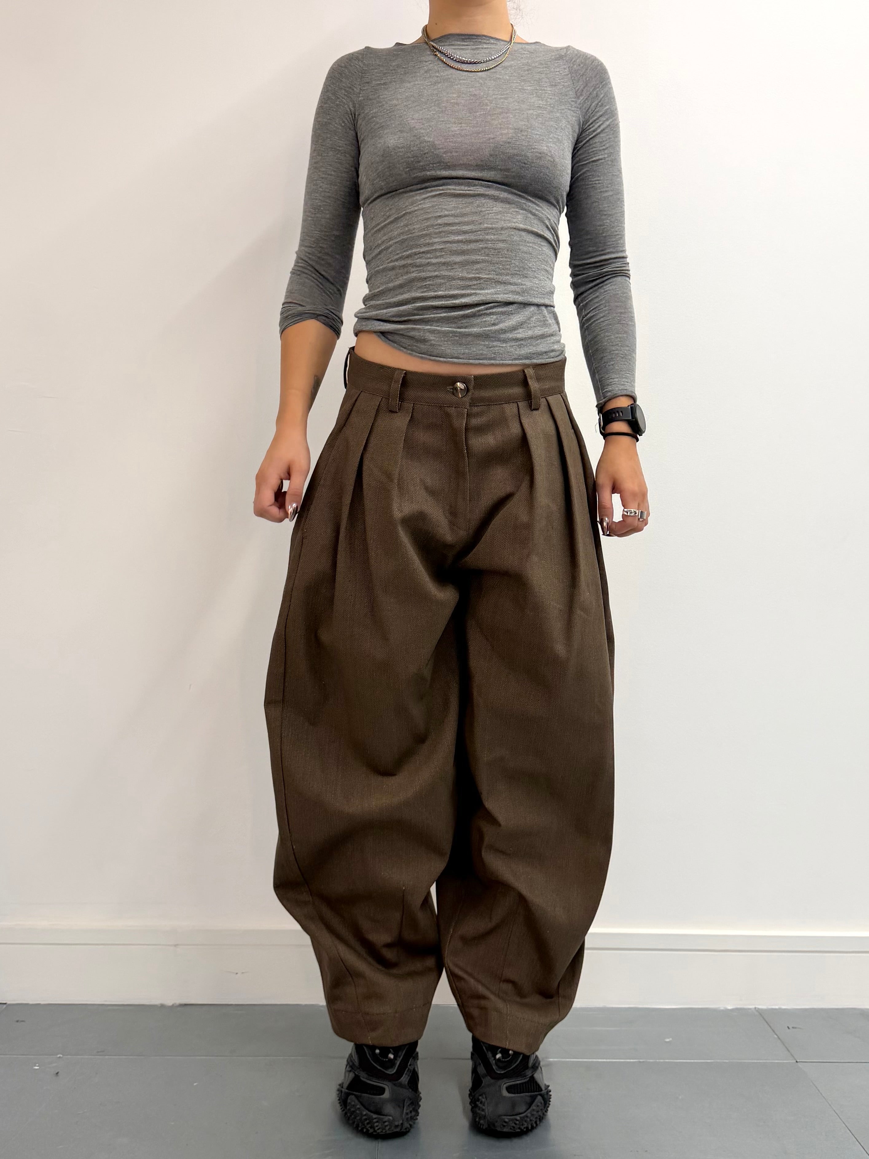 SAMPLE barrel jean - khaki denim