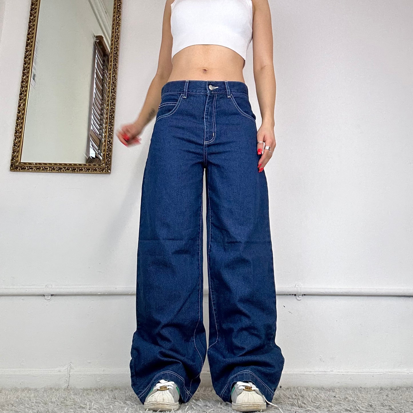 00's baggy skate jeans