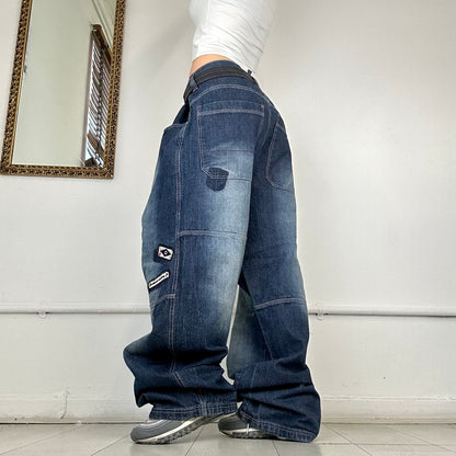 super baggy skate jeans by south pole