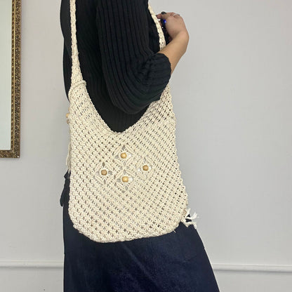 crochet shoulder bag