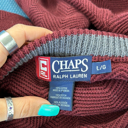 chaps ralph lauren knitted jumper