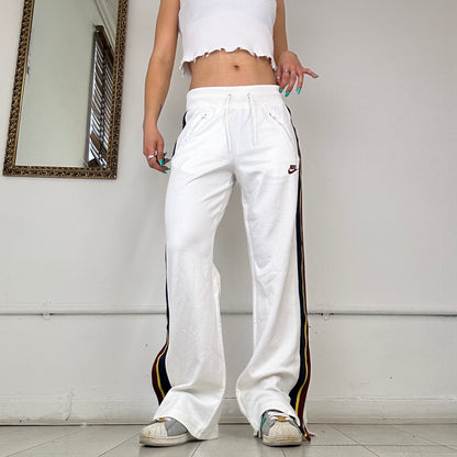 vintage white nike joggers