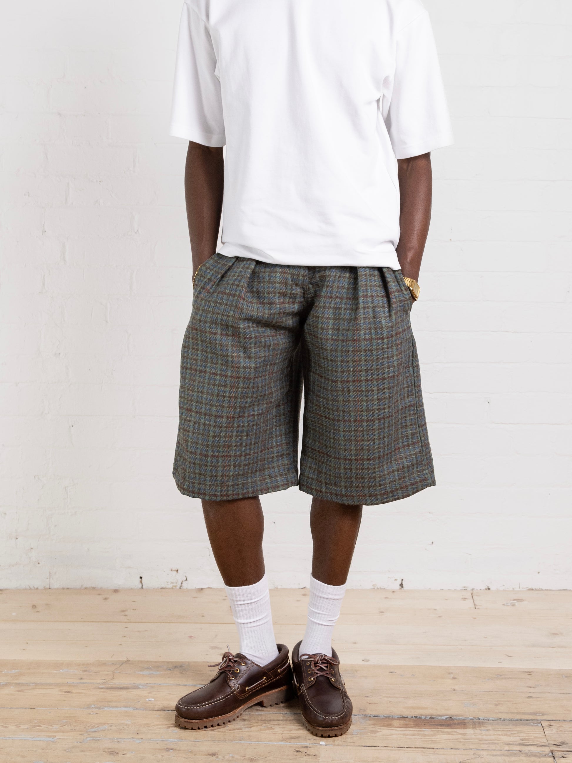 parker short - cedar wool