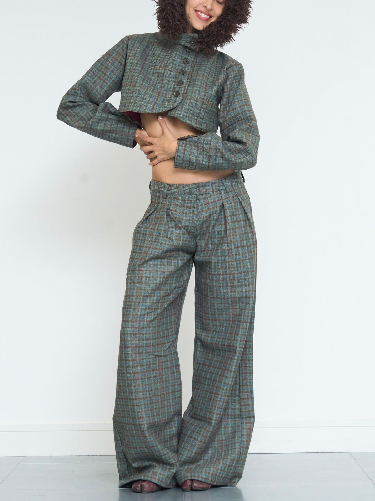 halo bolero jacket - cedar wool