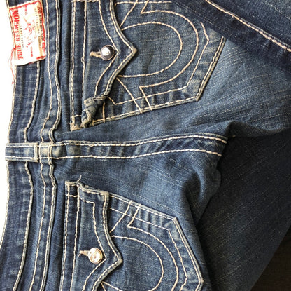 flared jeans by true religion