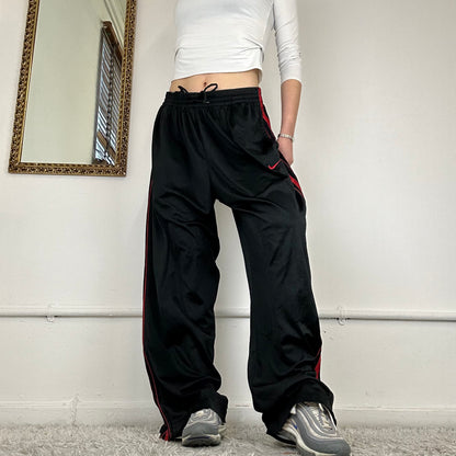 wide leg baggy nike tracksuit bottoms