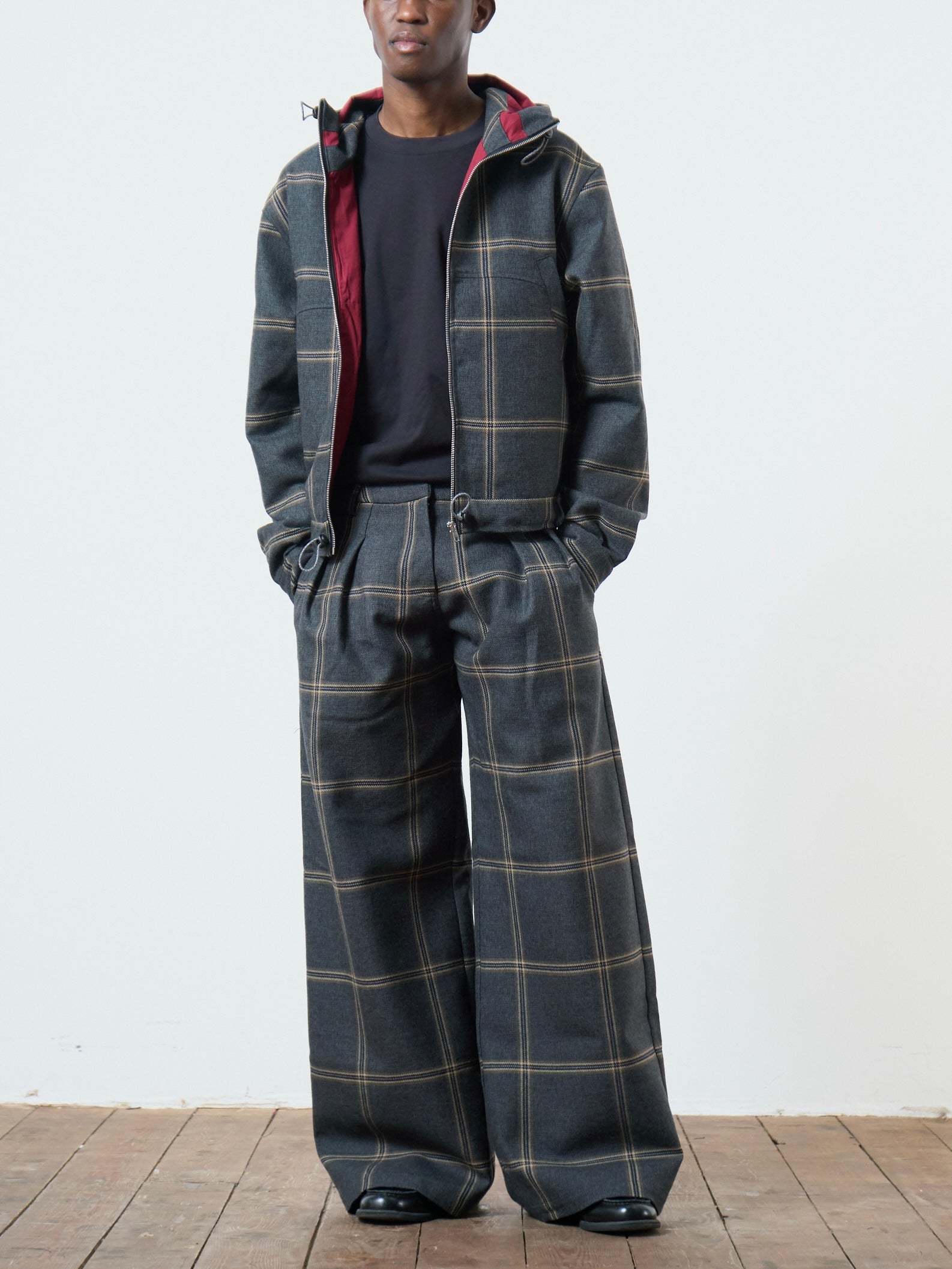 jamie jacket - grey wool