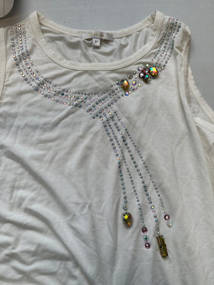 2000's sequinned tank top