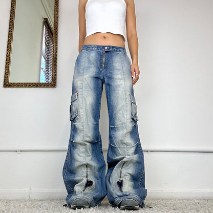 2000s miss sixty cargo jeans