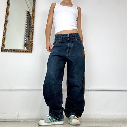 90's dark wash skate jeans by energie