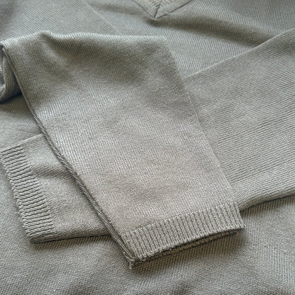 vintage grey emporio armani knit jumper