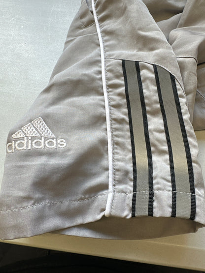 vintage grey adidas track shorts