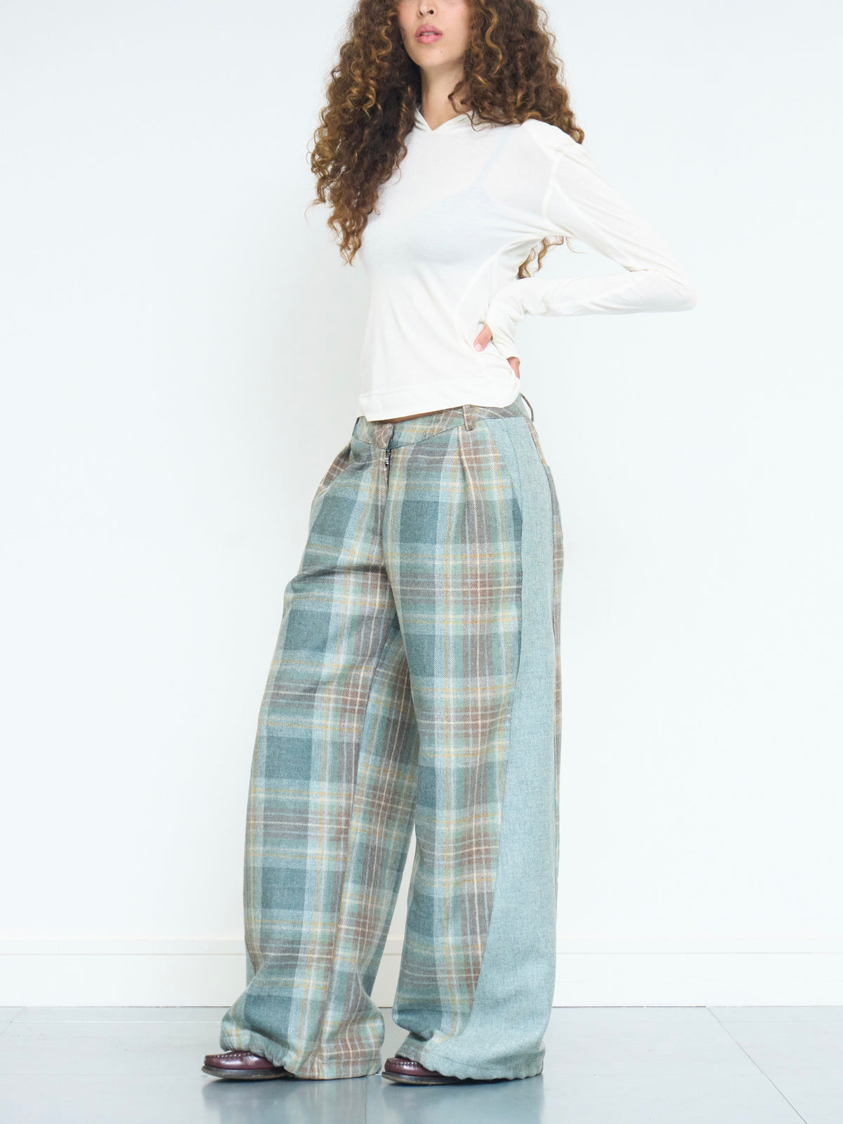 parker utility trouser - fjord wool