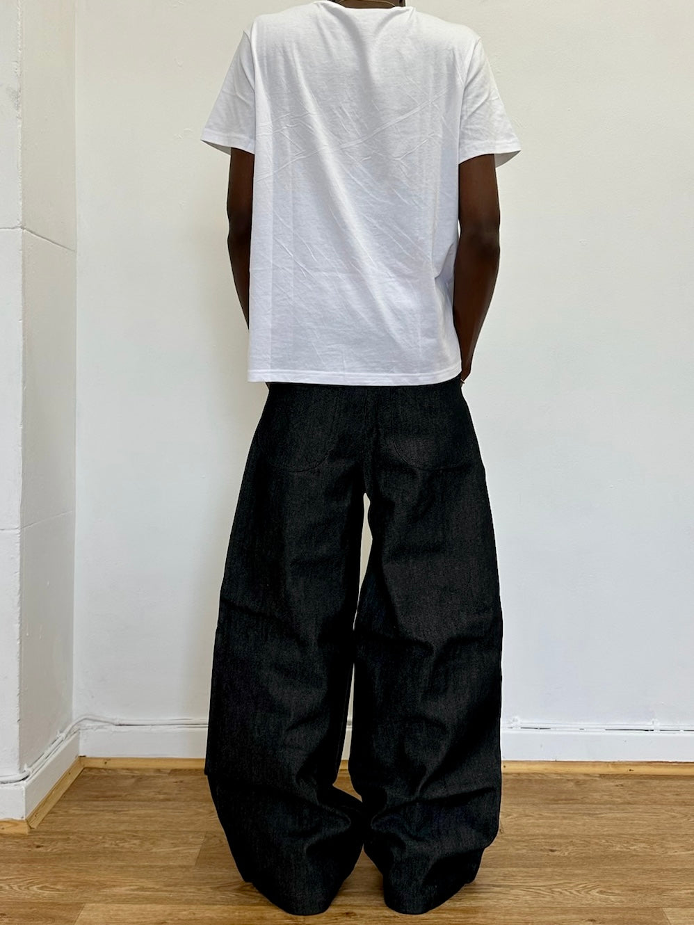 skater jean - dark grey denim