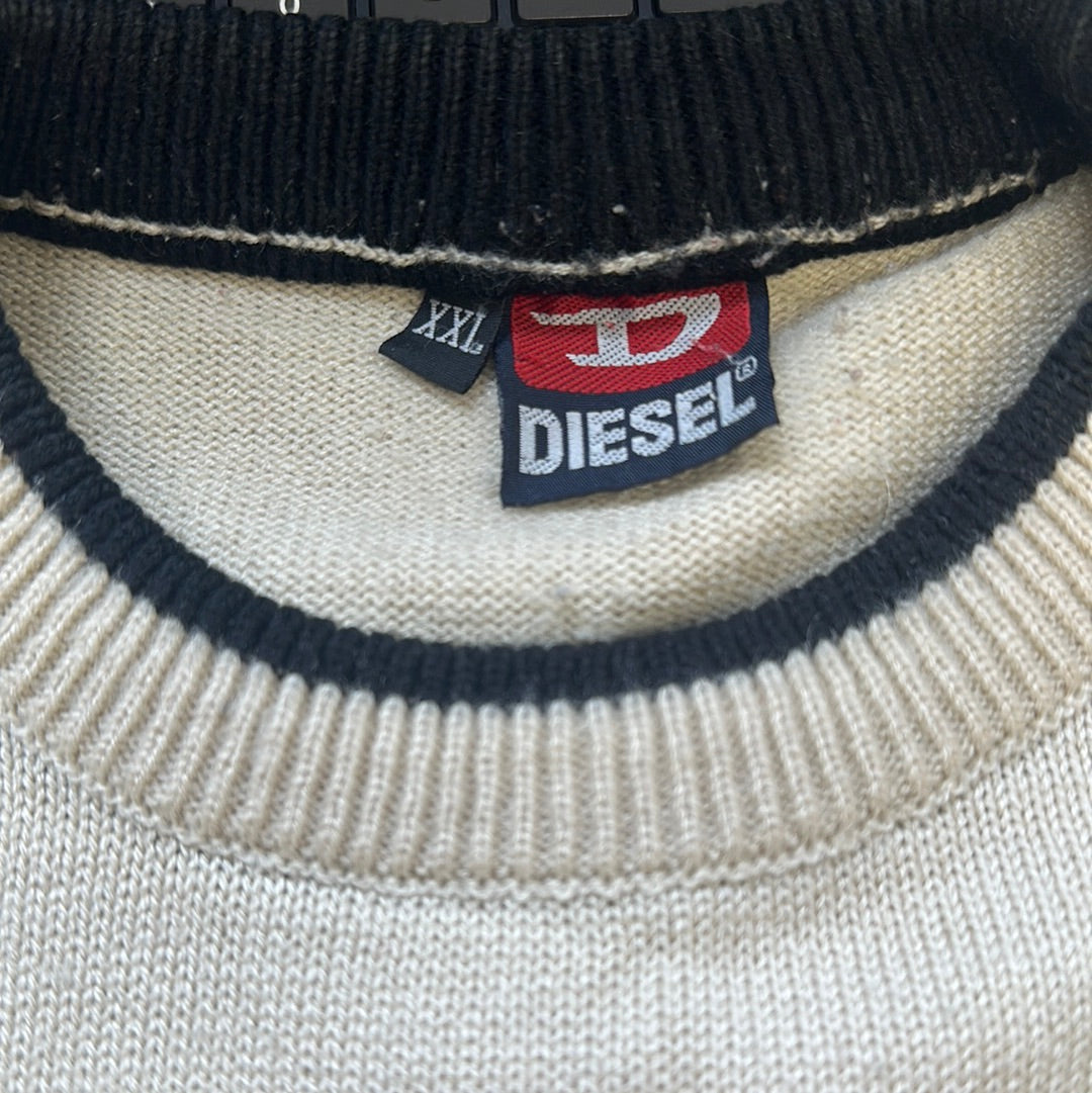 vintage diesel knitted jumper