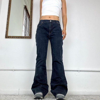 2000's flared jeans