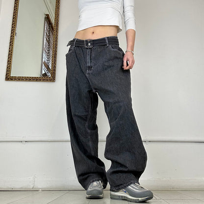 00’s wide leg baggy jeans