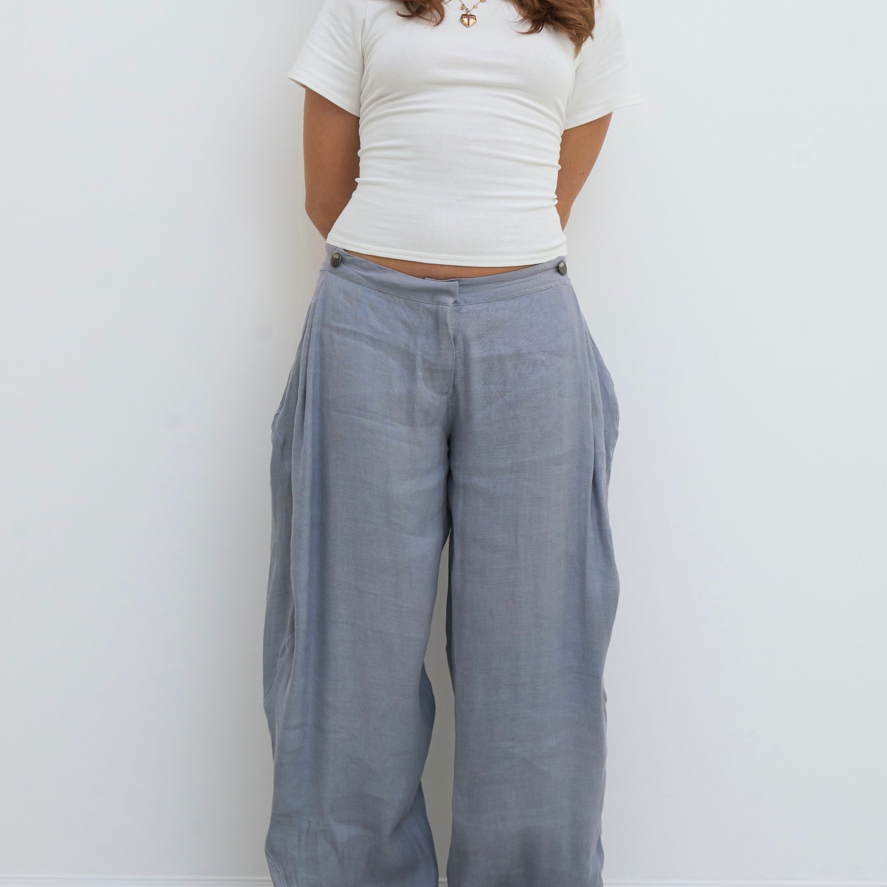 lumi trouser - cool grey