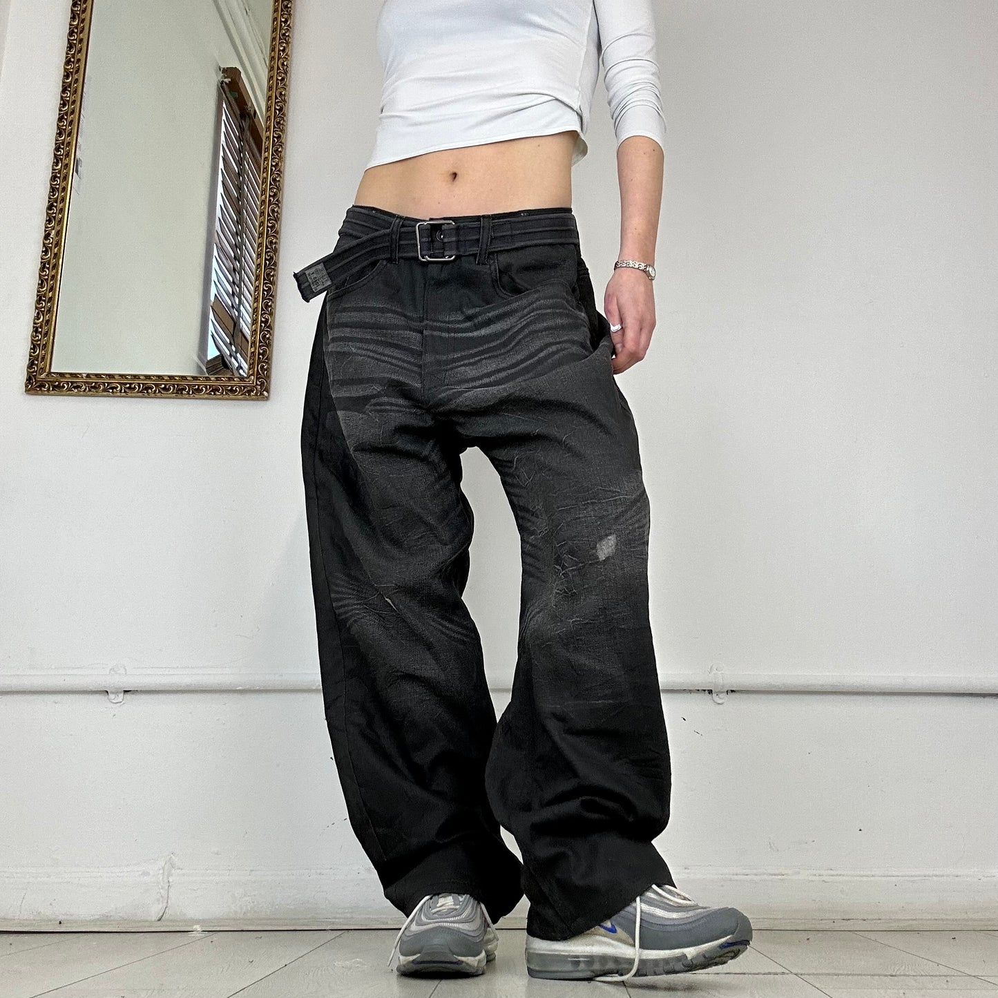 rocawear baggy wide leg jeans