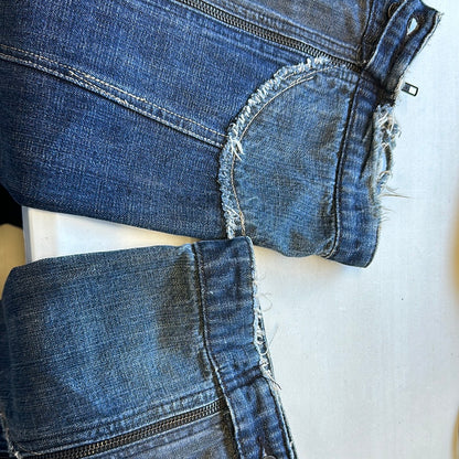 00's baggy patchwork jeans by g-star raw