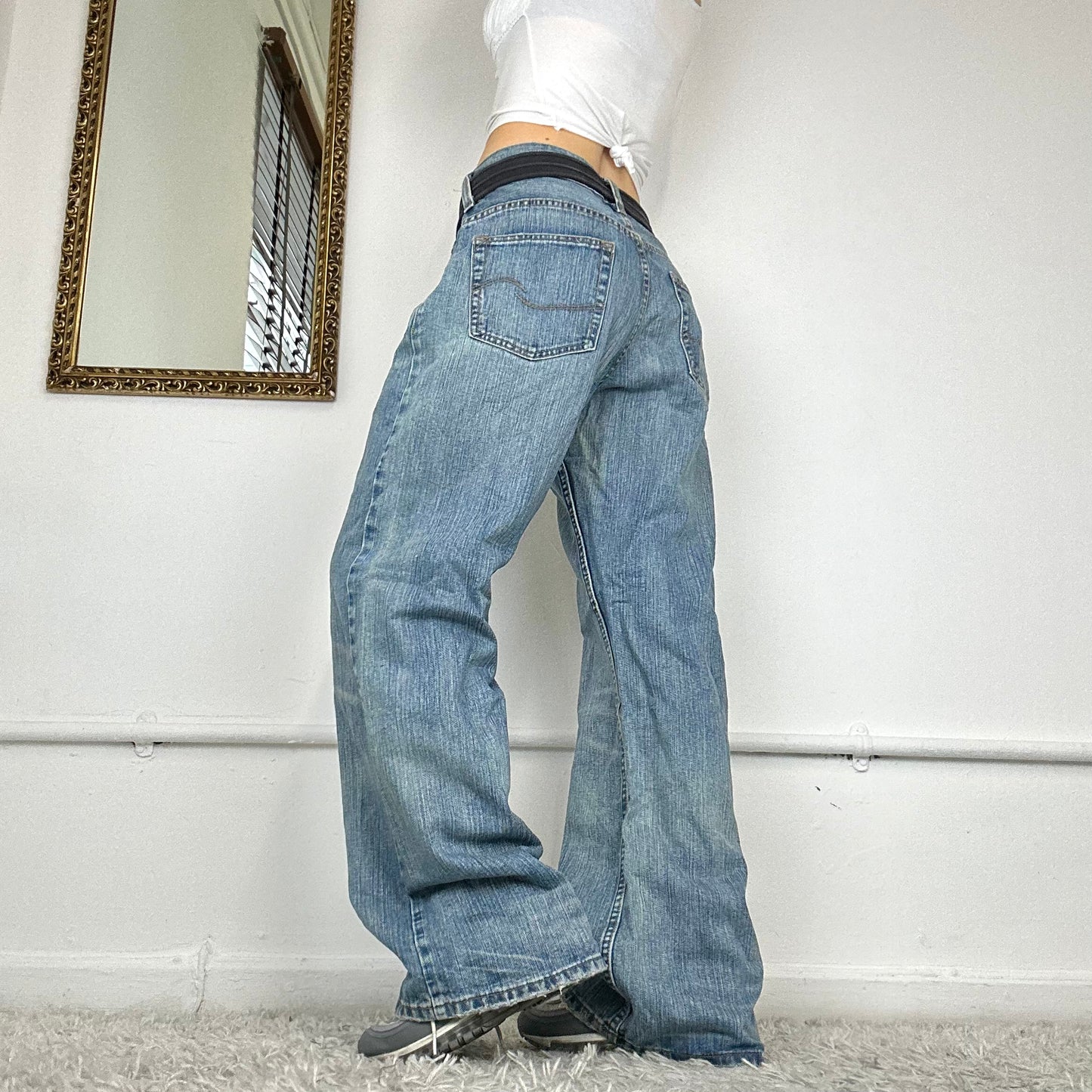 90's levi's wide leg jeans