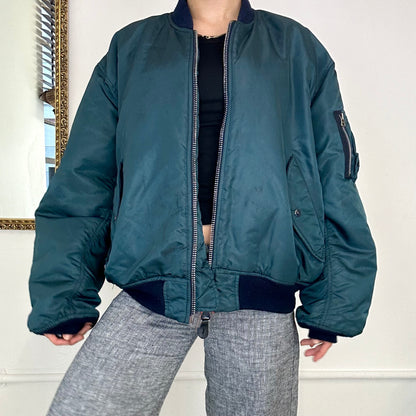 90's alpha bomber jacket