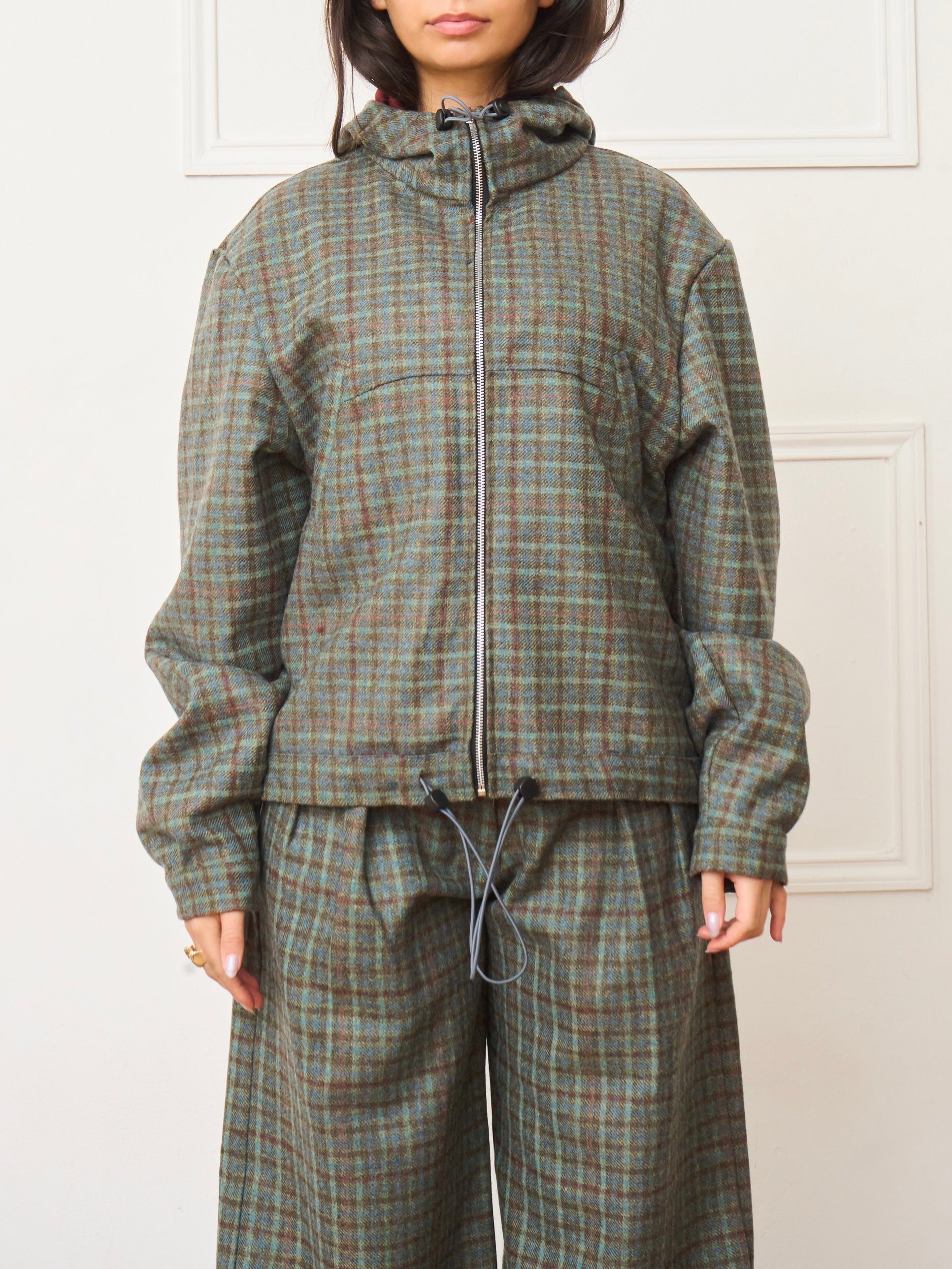 Jamie Jacket Cedar Wool K R London Jamie Jacket Cedar Wool K R London