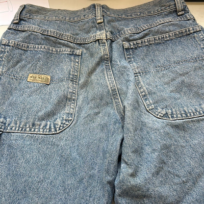 denim cargo shorts