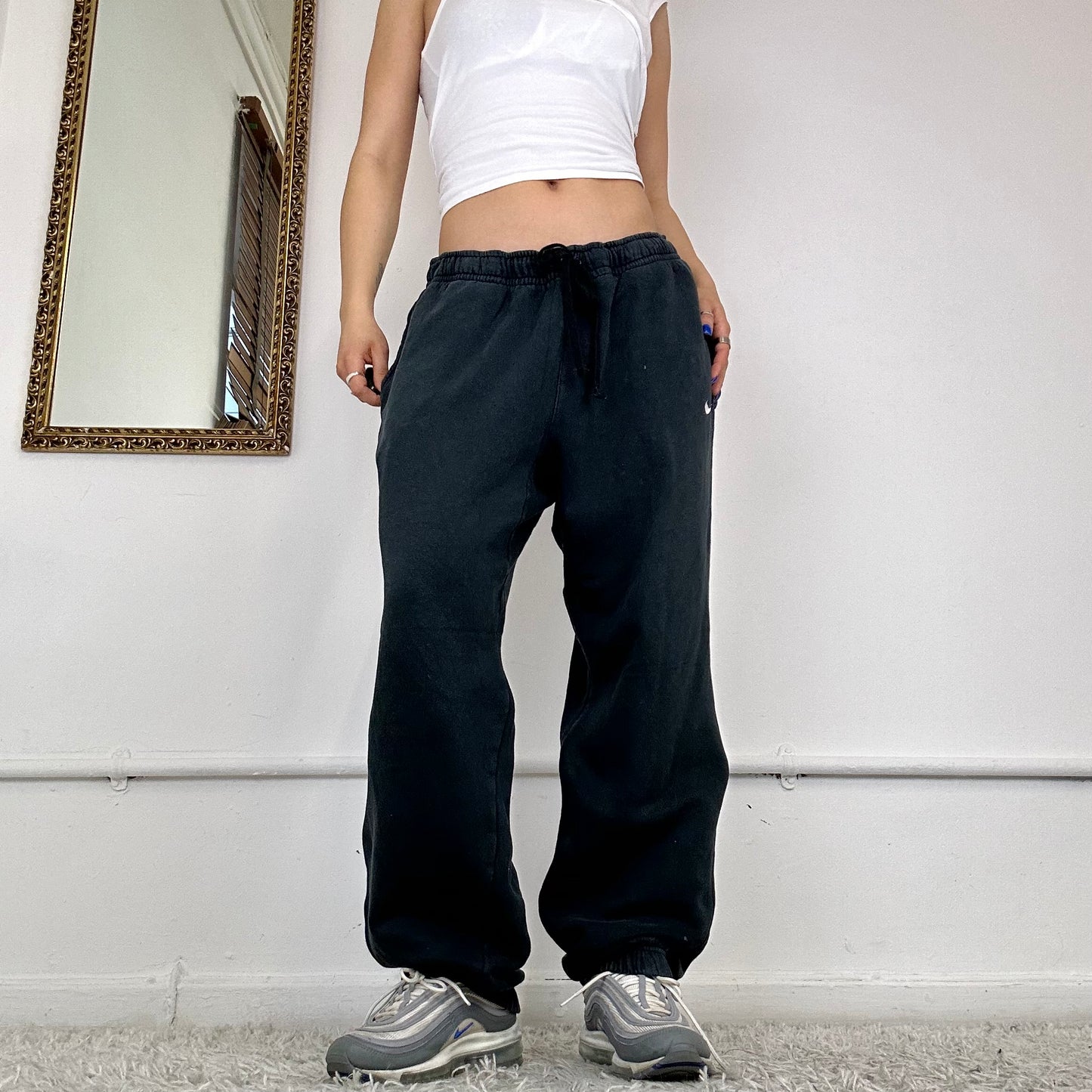 baggy jersey vintage nike joggers