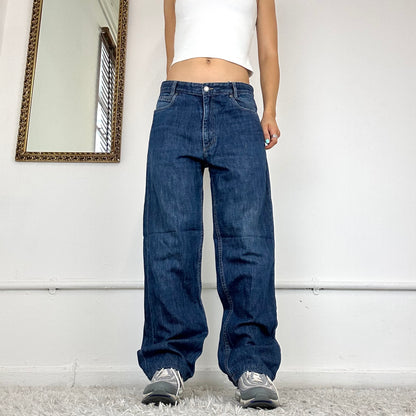 burberry baggy jeans