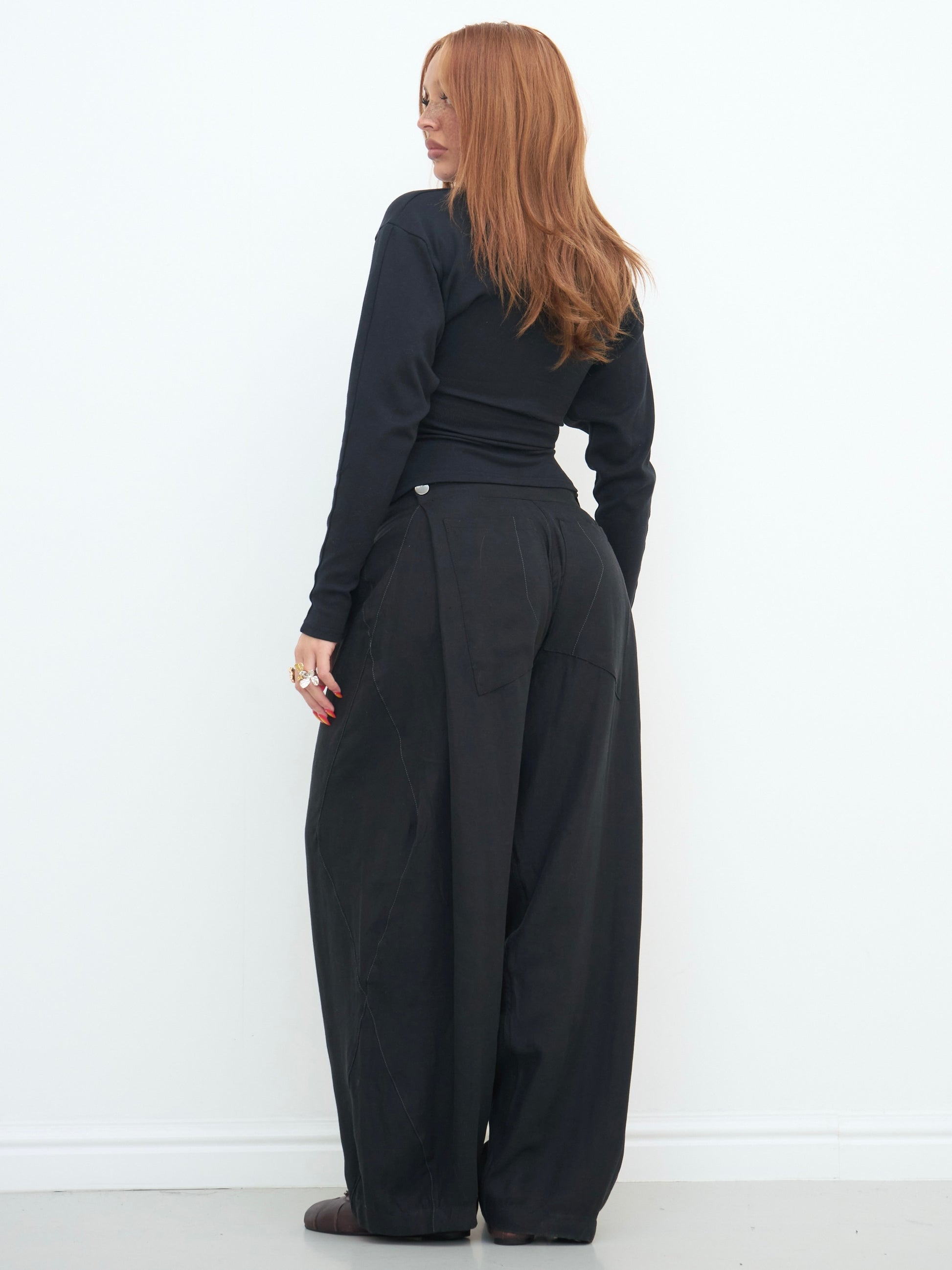leni top - black