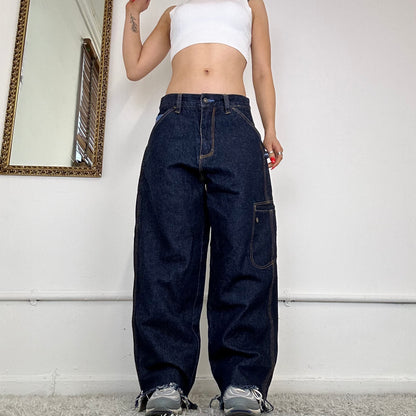 90’s fubu baggy cargo jeans