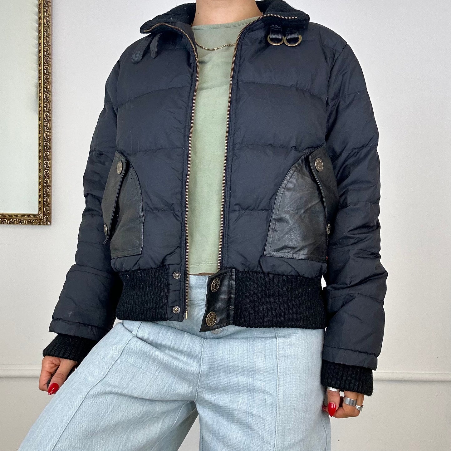 2000’s phard black puffer jacket