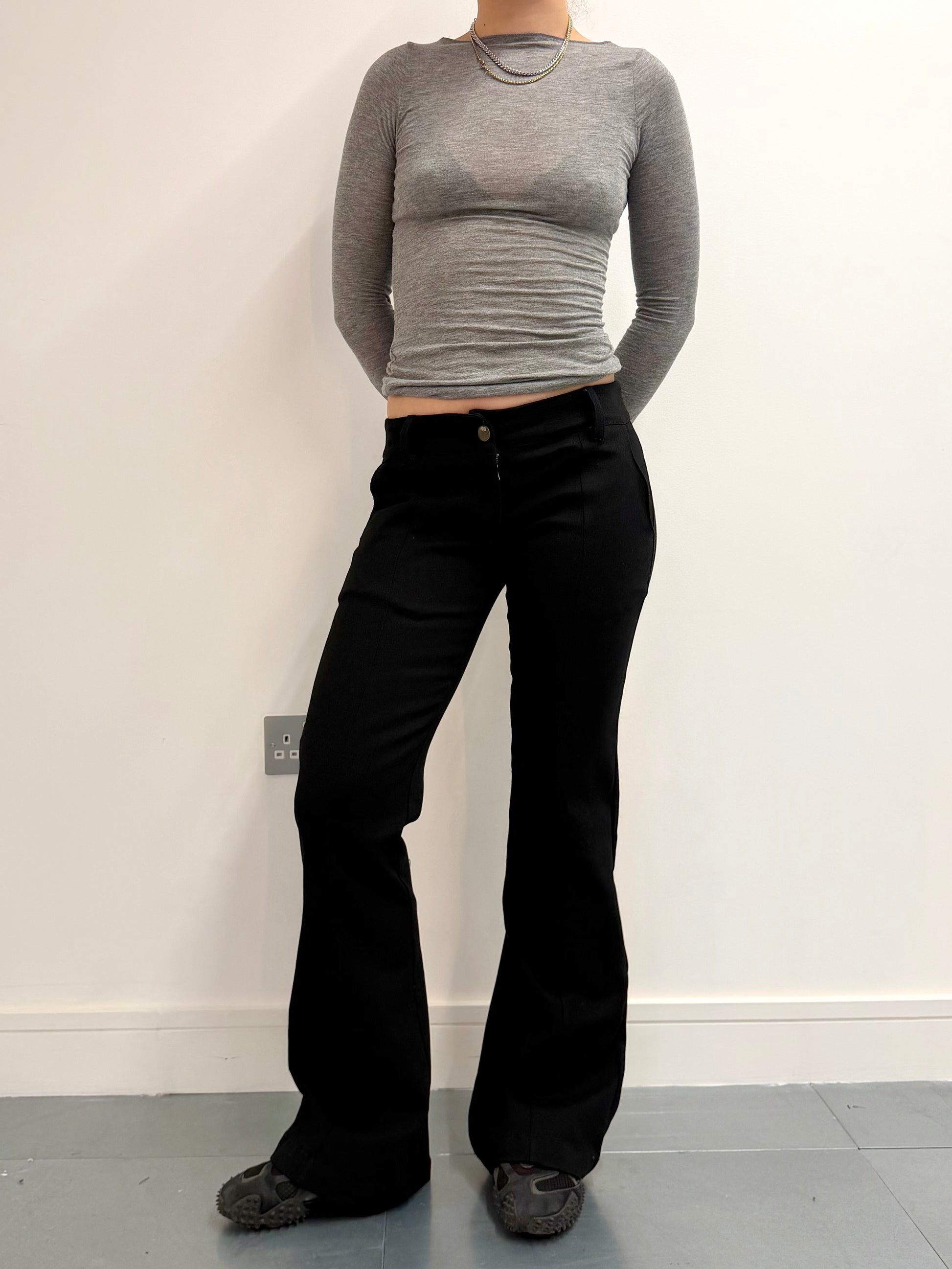 SAMPLE frankie jean - black denim