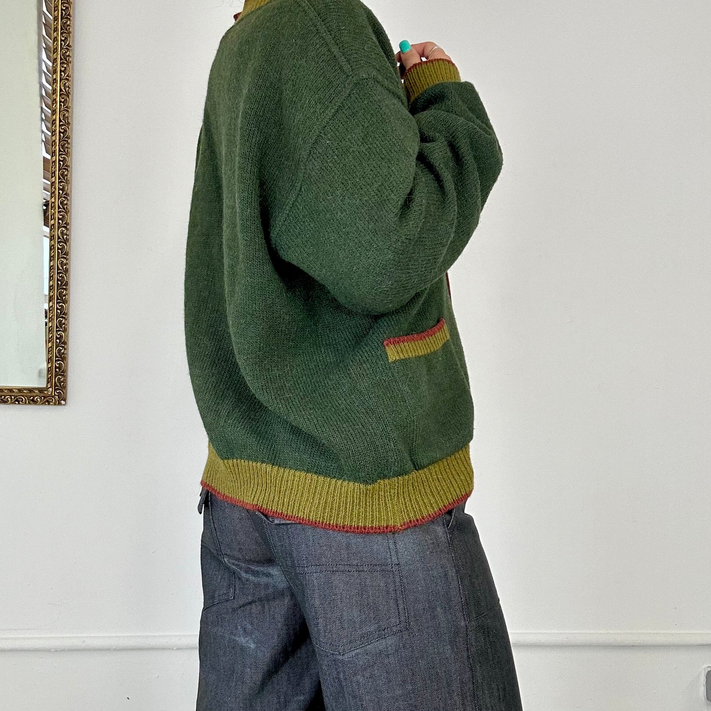 vintage 90's knitted cardigan