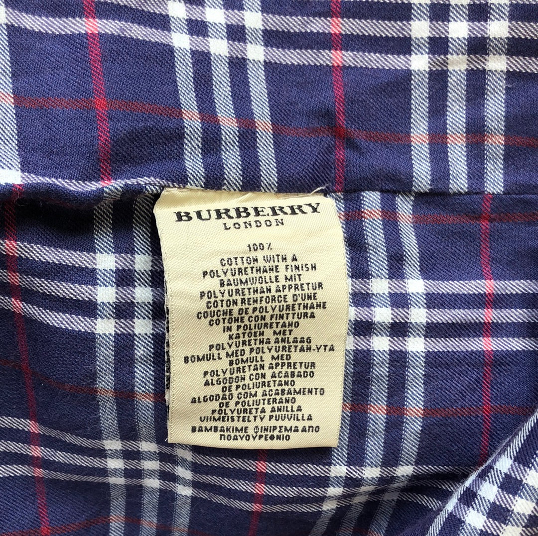 90’s burberry zip up jacket